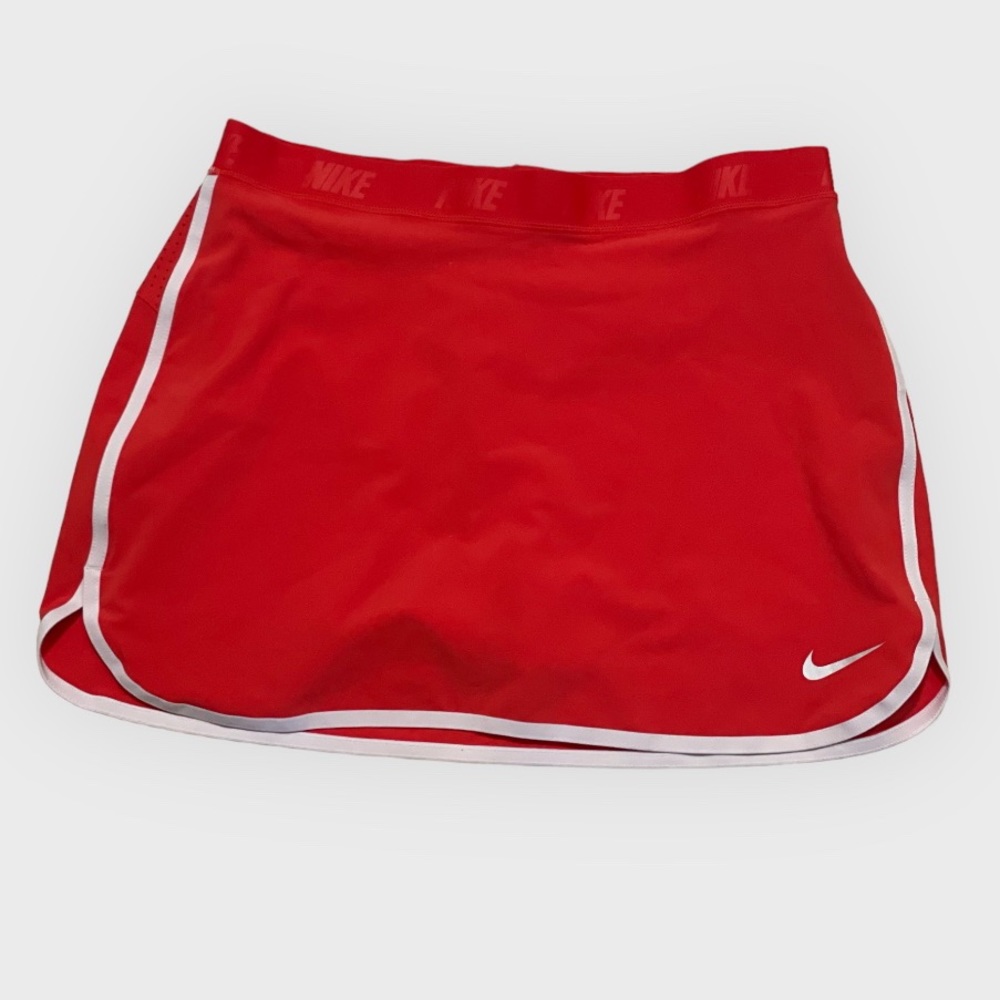 Nike Orange Golf Skirt = DriFit